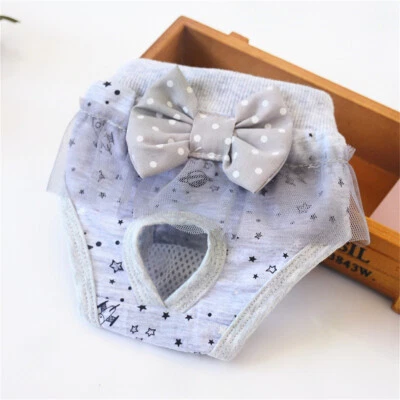 Female Pet Dog Puppy Physiological Sanitary Pants Underwear Diaper Underwear - Image 1 of 4