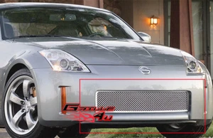 Se adapta al inserto de rejilla de malla de parachoques de acero inoxidable Nissan 350Z 06-07 - Imagen 1 de 2