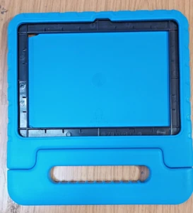 ProCase Kids for iPad 4/5 Mini Protective Cover Rugged Handle Kickstand Blue - Photo 1/4