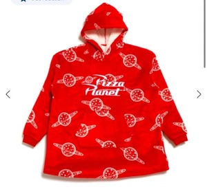 Disney Store Toy Story Pizza Planet Oversized Longewear Snuggle Top Size S/M - Picture 1 of 3