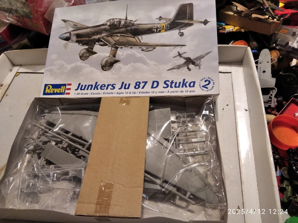 REVELL  1/48- JUNKERS JU 87 D STUKA - NUOVO - Immagine 1 di 2