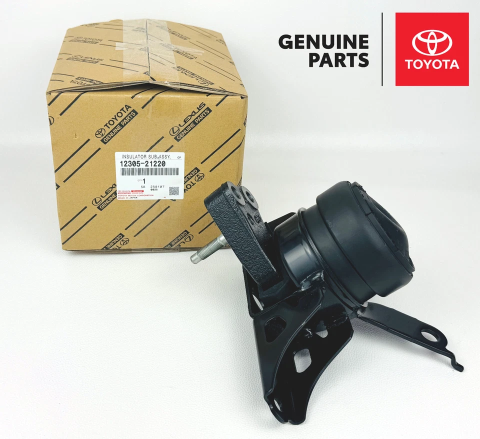 12305-21220 SUBESJUNTO AISLANTE, MONTAJE DEL MOTOR, RH OEM TOYOTA Yaris 2006-2018 Foto 1 de 4