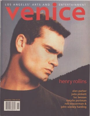 Venice Magazine - November  1994 - Henry Rollins - Alan Parker - Jada Pinkett - Image 1 of 2
