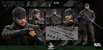 Figura de acción de lujo Kraken Studio 1/12 Metal Shadow Gear Solid Snake pedido anticipado Foto 1 de 4