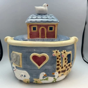 Noah's Ark Cookie Jar, Large, Certified Int'l Corp - Picture 1 of 10