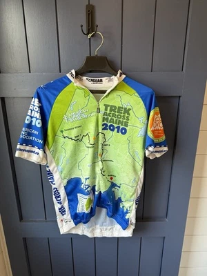2010 Trek Across Maine Cycling Jersey Men’s XL Club Cut V-Gear - Image 1 of 3