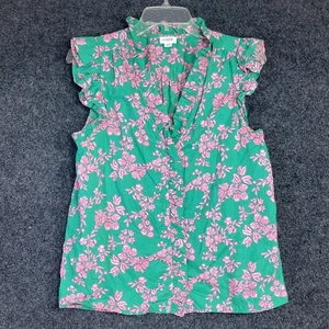 J Crew ärmelloses Button Down Top Damen XS - Bild 1 von 10