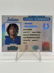 2023 Panini Contenders Football Anthony Richardson #25 Case Hit - Picture 1 of 2