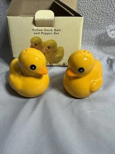 Rubber Ducky Salt and Pepper Shaker Set - Cracker Barrel - Picture 1 of 5