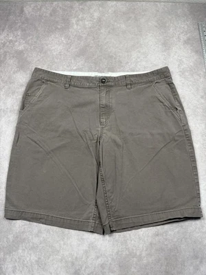 Fox Racing Shorts Mens 40 Gray Taupe Twill Stretch Chino Golf Casual Outdoor - Image 1 of 4