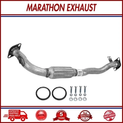 Front Flex Pipe For 1993-1995 Geo Prizm & Toyota Corolla 1.6L Except California - Image 1 of 4