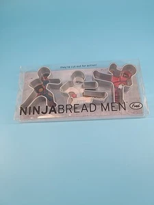 Juego de 3 cortadores de galletas Ninjabread Men Fred - Imagen 1 de 2