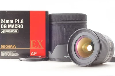 [ Top MINT in Box ] Sigma EX 24mm f/1.8 DG ASPH AF Macro Lens Canon from JAPAN - Image 1 of 4