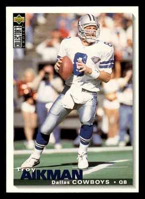 Troy Aikman 1995 Collector's Choice #66 Dallas Cowboys - Image 1 of 2