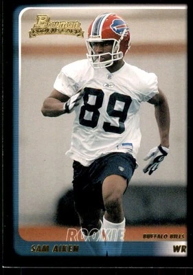 2003 Bowman Sam Aiken RC Buffalo Bills #139 - Image 1 of 2