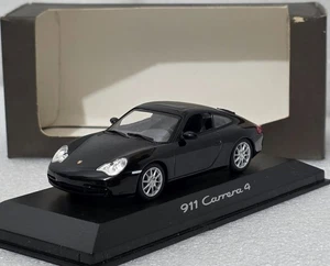 Porsche 911 (996.II) Carrera 4 2002 Black 1:43 Minichamps WAP 020 083 12 (16) - Picture 1 of 18
