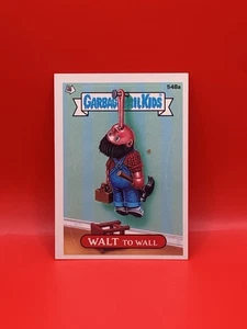 1988 Topps Garbage Pail Kids Walt To Wall 548a - Picture 1 of 2