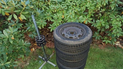 Skoda Fabia Seat Ibiza 185/60 14 Fulda Sommerreifen 6-7mm Stahlfelgen 6Q7601027B - Bild 1 von 4