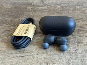 SONY WF-C710N Wireless Noise Canceling Bluetooth Earbuds - YY2986 BLACK #E - Picture 1 of 10