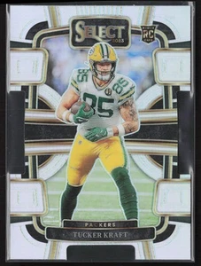 2023 Panini Select #37 Tucker Kraft Silver Prizms Die Cuts - Picture 1 of 2