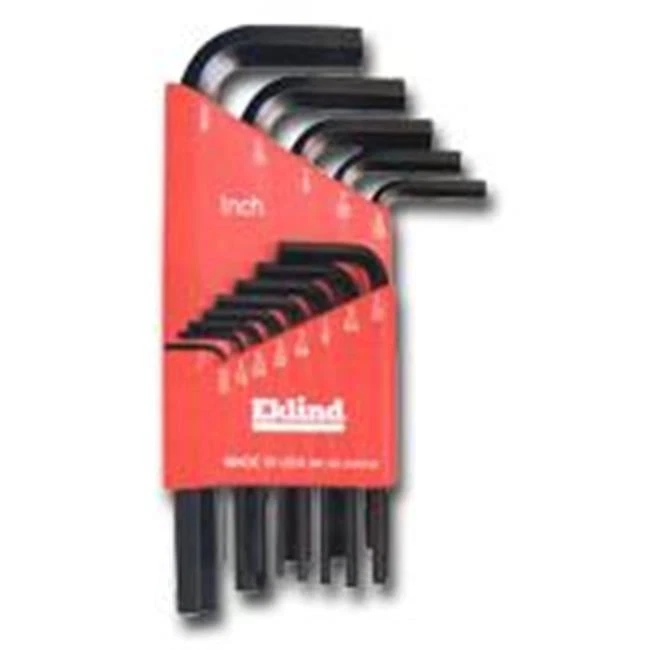 Eklind Tool Company EKL10509 9 Piece Metric Short 1.5-10mm Hex Key Set - Image 1 of 1