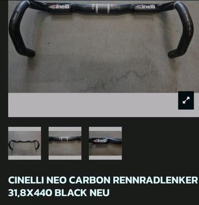 Cinelli   Carbon Drop Lenker   - Bild 1 von 4