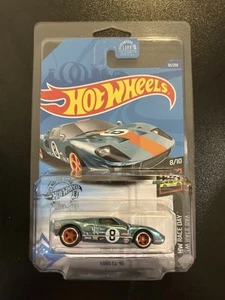 2020 Hot Wheels Super Treasure Hunt Ford GT-40 Gulf With Protector - Picture 1 of 6