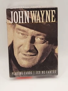 SEALED~ John Wayne Western Cowboy Actor Deck of Poker Playing Cards - Aquarius - Picture 1 of 11