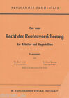 Kohlhammer Prospekt 1957 Rentenversicherung Kommentar brochure prospectus