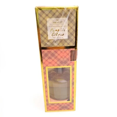 GC Harvest High Fragrance Diffuser Pumpkin Citrus 3.52 oz 12 Sticks USA Seller - Image 1 of 4
