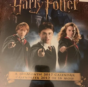 Harry Potter 2017 Wall Calendar - New & Sealed. Out of print - Bild 1 von 2