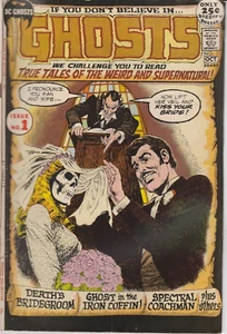 DC GHOSTS #1 (1971) - Art: Jim Aparo- 1st DC Issue- 48pg. - Picture 1 of 2