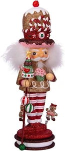 Schiaccianoci Hollywood Gingerbread King 16,5 pollici, multicolore - Foto 1 di 9