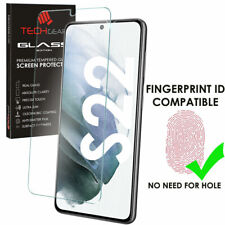 TECHGEAR Finger ID TEMPERED GLASS Screen Protector For Samsung Galaxy S22 5G