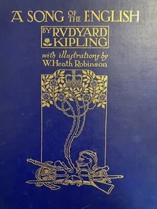 Rudyard Kipling : A Song of the English : Illustrated by W. Heath Robinson - Picture 1 of 8