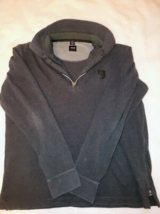 Boss Hugo Boss Black Crewneck 1/4 Zip Sweater Womens Size Medium - Picture 1 of 6