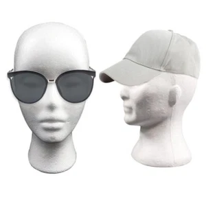 Female Head Display Stand Rack Dummy Foam Head Model prop Headgear Wig Shop - Picture 1 of 9