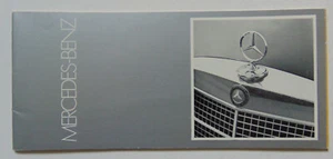 Original 1972 MY Mercedes Benz Full Line Brochure, 350SL, 280SEL,220D, 600 - Picture 1 of 14