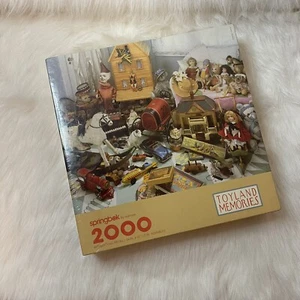 Springbok Toyland Memories 2000 Piece Jigsaw Puzzle by Hallmark Vintage Sealed - Picture 1 of 3