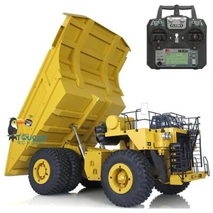 Used US Stock 1/20 RC Metal Hydraulic Dump Truck 793D Mine Truck Light Sound - Picture 1 of 4