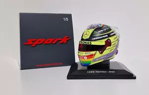 Modell Skala 1:5 Helm Auto F1 Spark Mercedes Lewis Hamilton Gp Canada 2022 - Bild 1 von 7