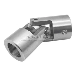 1x 304SS Precision Cross Universal Joint Coupling Shaft Motor Connector Bushing - Picture 1 of 9