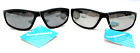 2 Pack Unisex Black Wrap Sunglasses FAST LANE VL BLK FWG 100% UV Protection