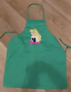 JUGENDGRÖSSE KOCH GRÜNE SCHÜRZE DISNEY CINDERELLA - Bild 1 von 2