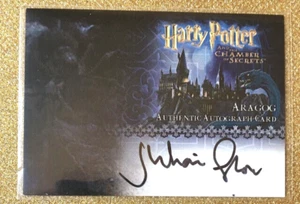 Harry Potter COS Julian Glover ARAGOG Signature Autograph Card - Picture 1 of 2