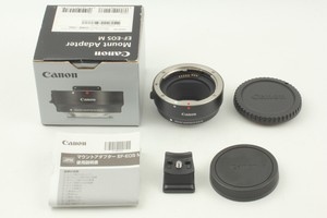 [TOP MINT / BOX Manual Tripod] CANON EF- EOS M Mount Adapter For EF / EF-S JAPAN