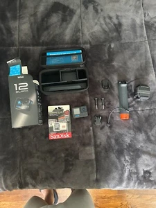 GoPro HERO12 Black 27 MP Waterproof 5.3K Camera Camcorder Bundle - USED ONCE - Picture 1 of 5