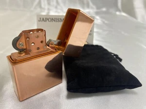 Super Heavy Armor Ultra Solid Copper Bronze JP craftsman spirit Oil lighter - Picture 1 of 20