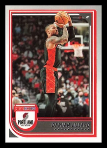 Damian Lillard #208 2022-23 Hoops Portland Trail Blazers - Picture 1 of 2