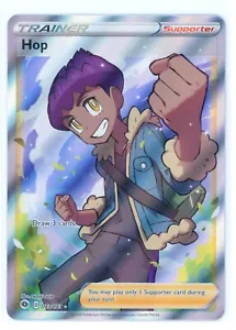 Pokemon Shining Fates - Hop Full Art Trainer - 073/073 Ultra Rare NM Pack Fresh - Picture 1 of 2
